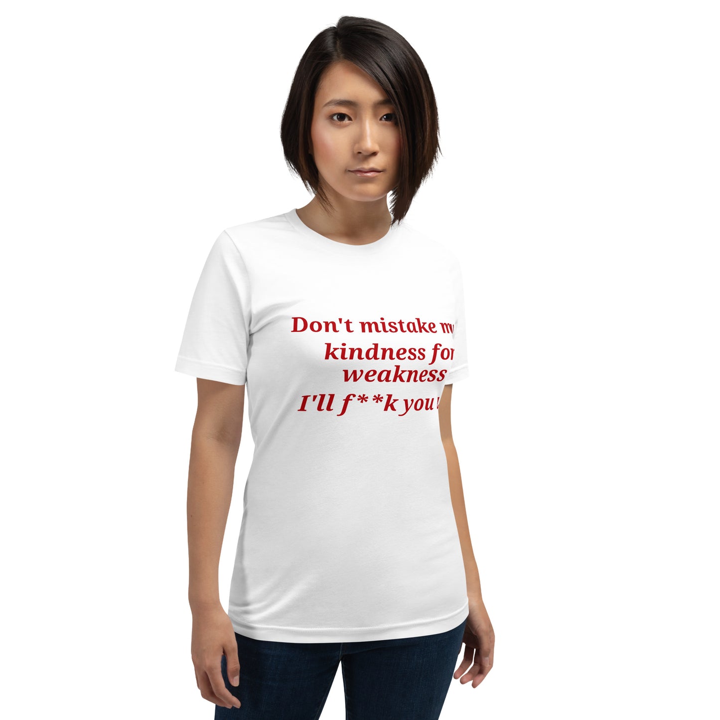Mistaken Kindness Unisex t-shirt