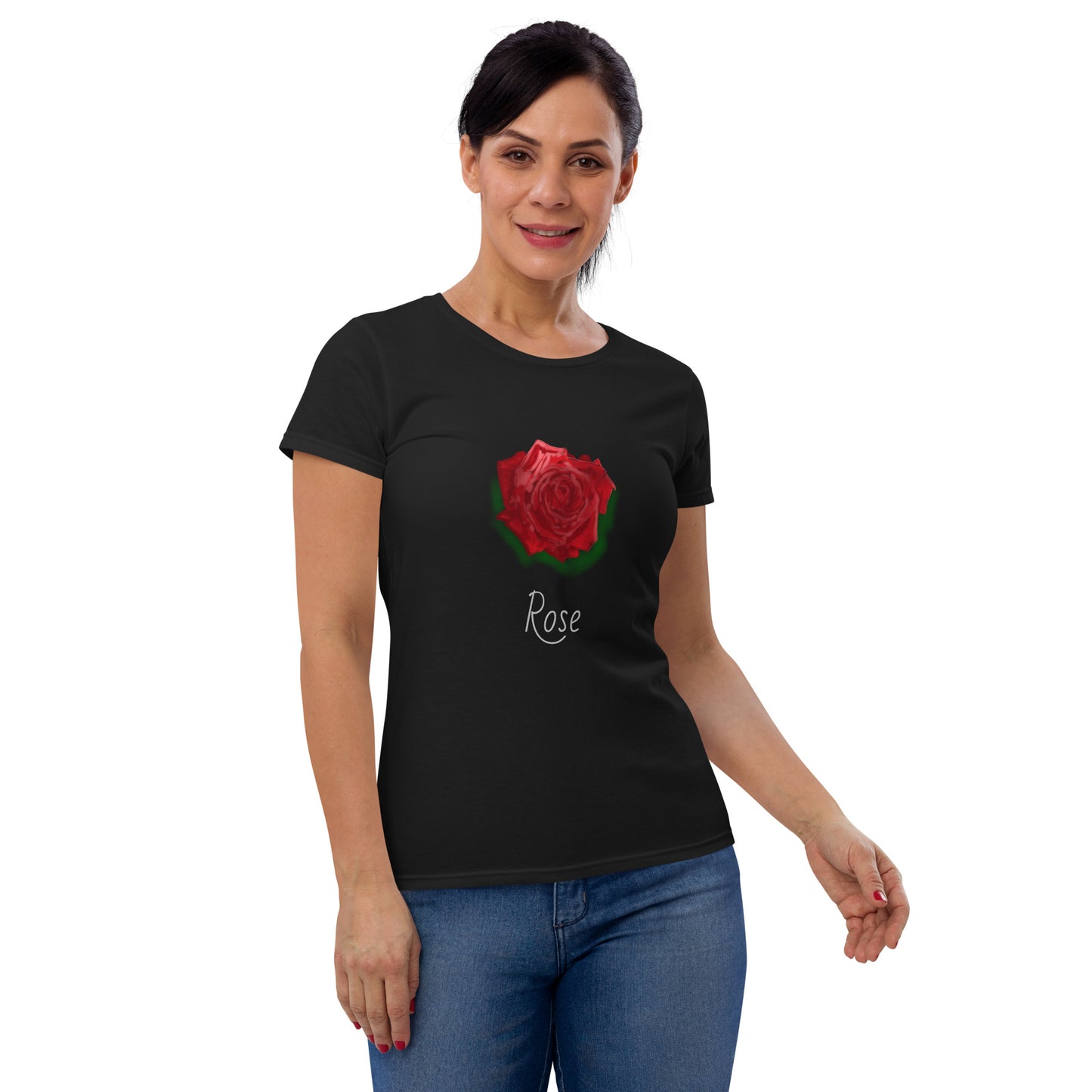 Flowers on Parade: Rose Women's short sleeve t-shirt