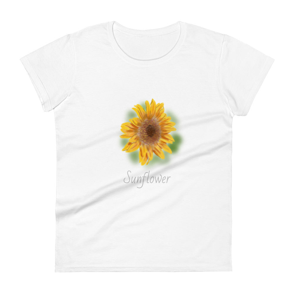 Flowers on Parade: Sunflower Women's short sleeve t-shirt