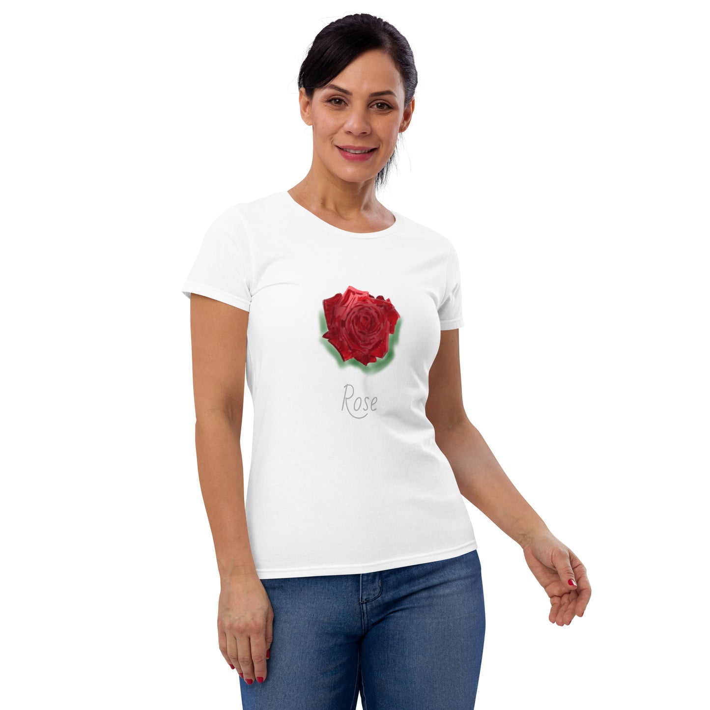 Flowers on Parade: Rose Women's short sleeve t-shirt